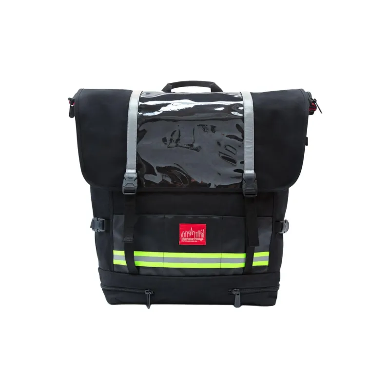 Manhattan Portage 1000D CORDURA Classic Fabric Backpack Extra Large Unisex Black-0