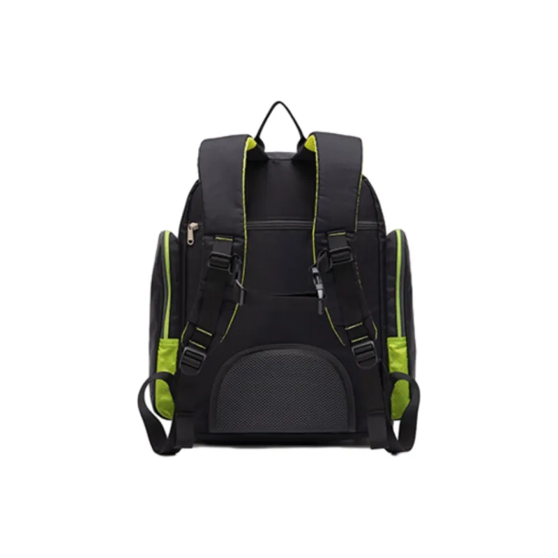 FOUVOR Oxford Backpack Unisex Black/Romantic Purple/Lake Blue-2