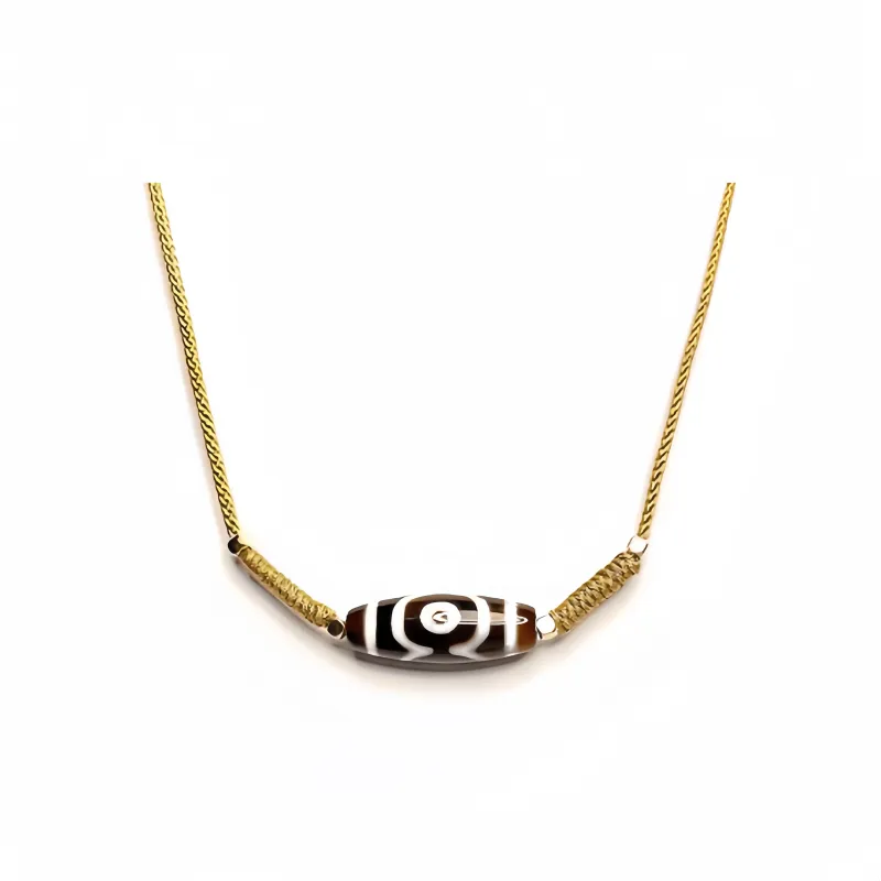 Seven Little Craftsmen Agate Jade Necklaces Unisex-0