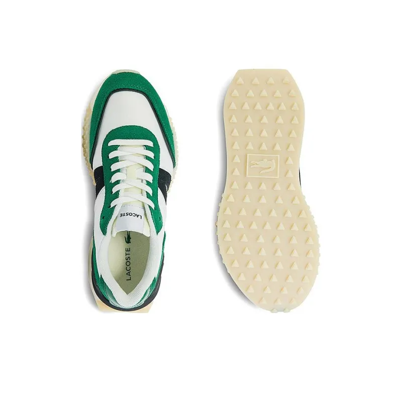 LACOSTE Low Top Casual Shoes Women's White Green-4