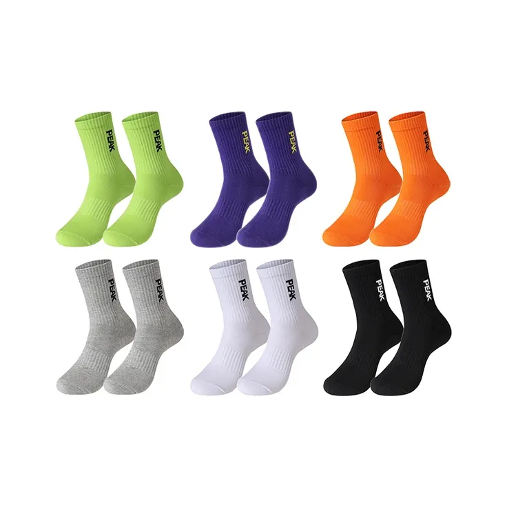 PEAK Knee High Socks Unisex Combo Set-18