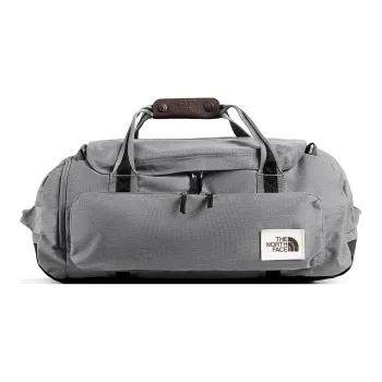 THE NORTH FACE Recycled Material Travel Bag Medium Size Unisex Medium Gray