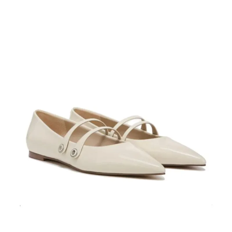 SAM EDELMAN Mary Jane Shoes Women's White-3