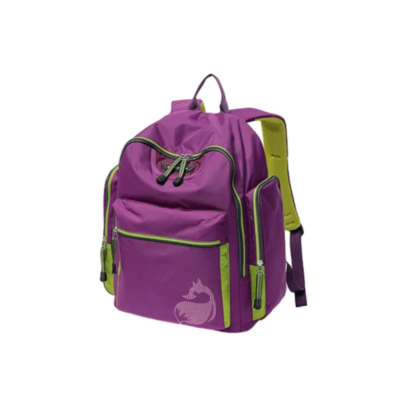 FOUVOR Oxford Backpack Unisex Black/Romantic Purple/Lake Blue-7