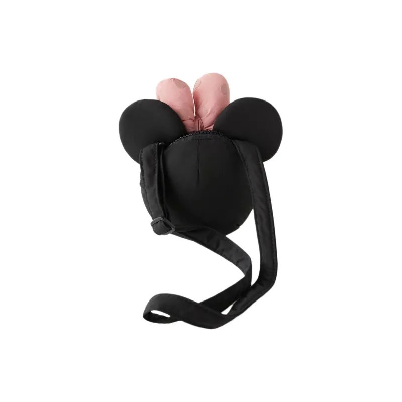 ZARA Disney Minnie Polyester Shoulder Bag Regular Women's Black-3
