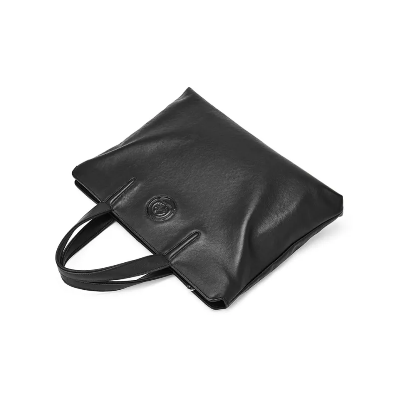 BOSTANTEN Cow Leather Handbag Regular Men's Black-4