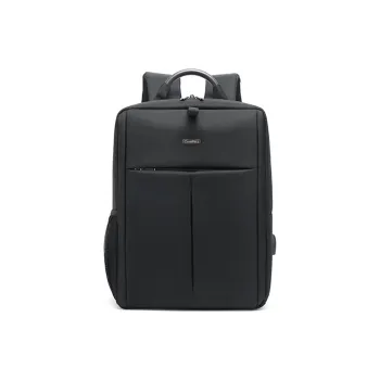 COOLBELL Polyester Laptop Backpack Regular Men's Black/Light Gray