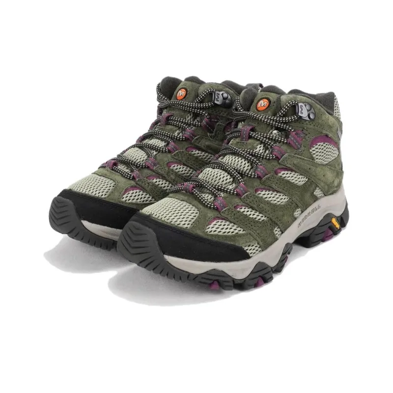 MERRELL Women's Moab 3 Mid 'Lichen Mulberry'-2