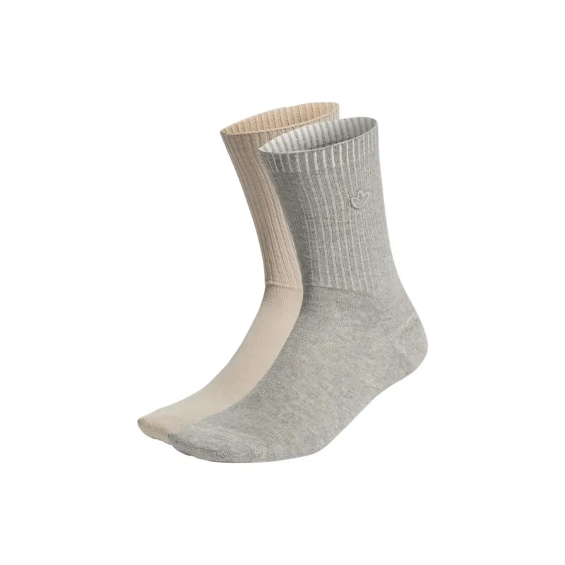 Adidas Originals Premium Essentials Crew Socks 2 Pairs Knee High Socks Men's 2 Pack-0