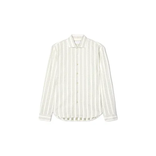 OFF-WHITE Striped Arrows-print Shirt