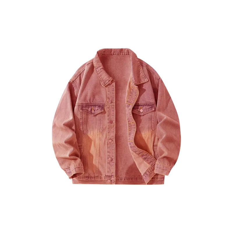 MIIRACER Denim Jackets Unisex Black-30