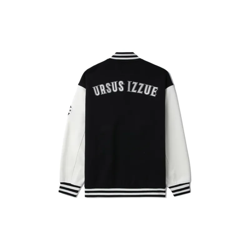Izzue Baseball Jacket Unisex Black-1