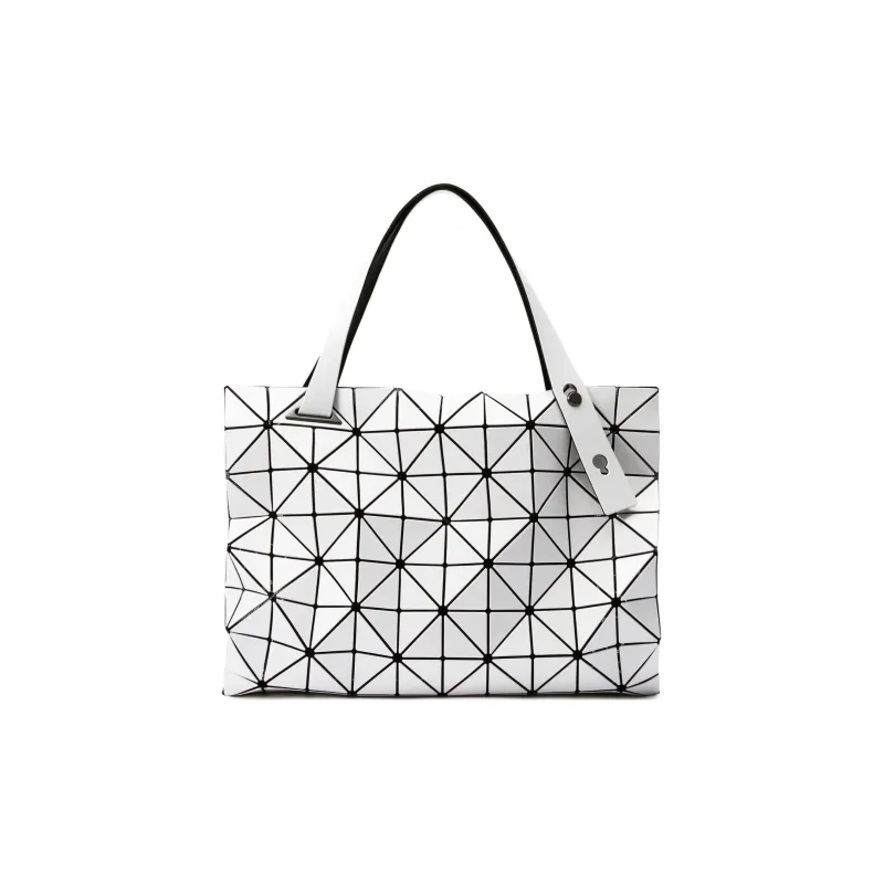 ISSEY MIYAKE Carton Polyvinyl Chloride Resin Tote Bag, Shopping Bag, Handbag, Shoulder Bag Women's White-0