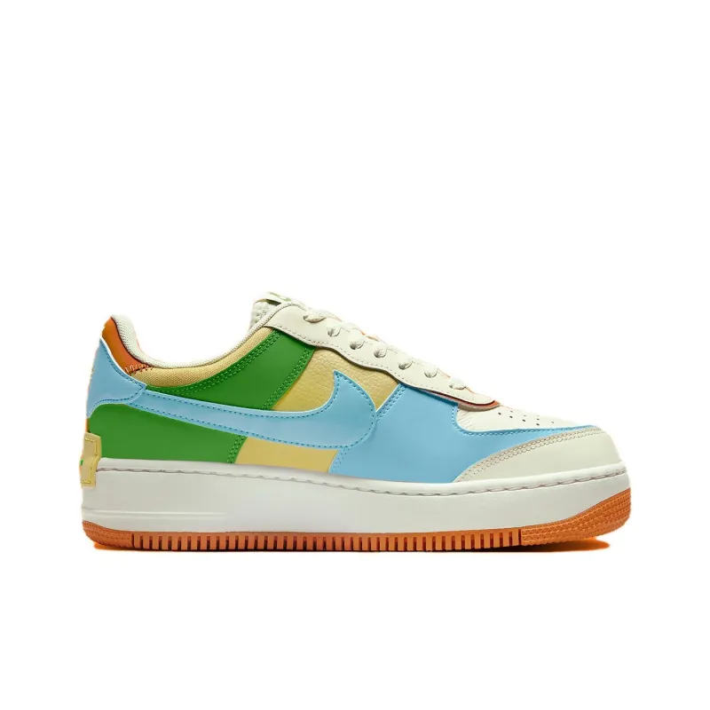 Nike Air Force 1 Low Shadow Coconut Milk Saturn Gold Women's-1
