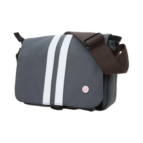 Manhattan Portage Shoulder Bags Gray White Multicolor