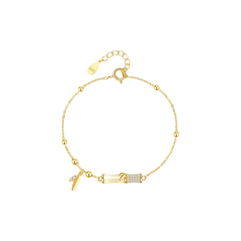 NAME.S Bracelets Pale Greenish White Jade Women's-0