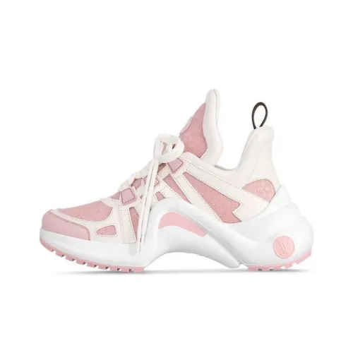 LOUIS VUITTON Archlight 1.0 High-Top Casual Shoes Women's Pink