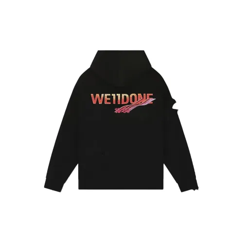 WE11DONE Sweatshirts Unisex Black