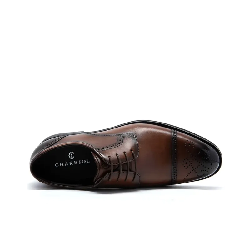 CHARRIOL Dress Shoes Men's Coffee-2