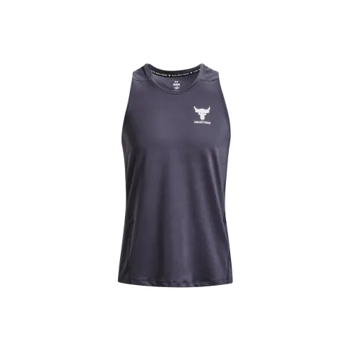 Under Armour Project Tank Tops Men Gray