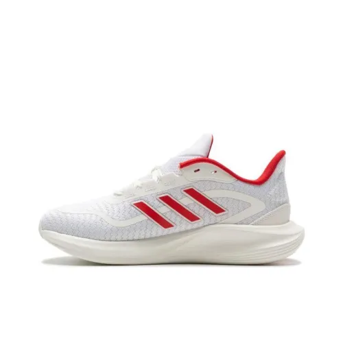 Adidas All Day Essential Running Shoes Unisex Low-Top White/Red