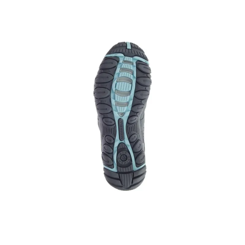MERRELL Alverstone Mid GTX Anti-Slip Wear-Resistant Mid-Top Outdoor Shoes Women's Gray Blue-6