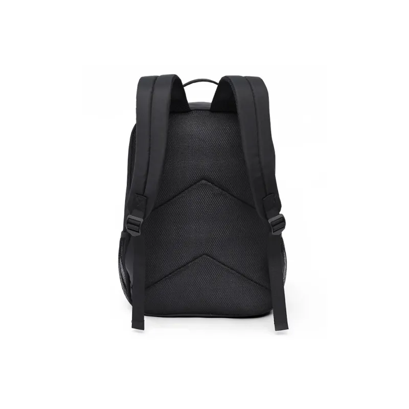 ElevethSign Nylon Backpack Large Size Unisex Gray/Black-9