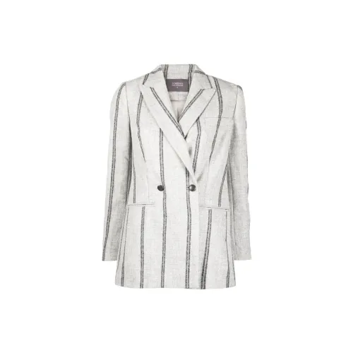 LORENA ANTONIAZZI Stripe Buttoned Blazer