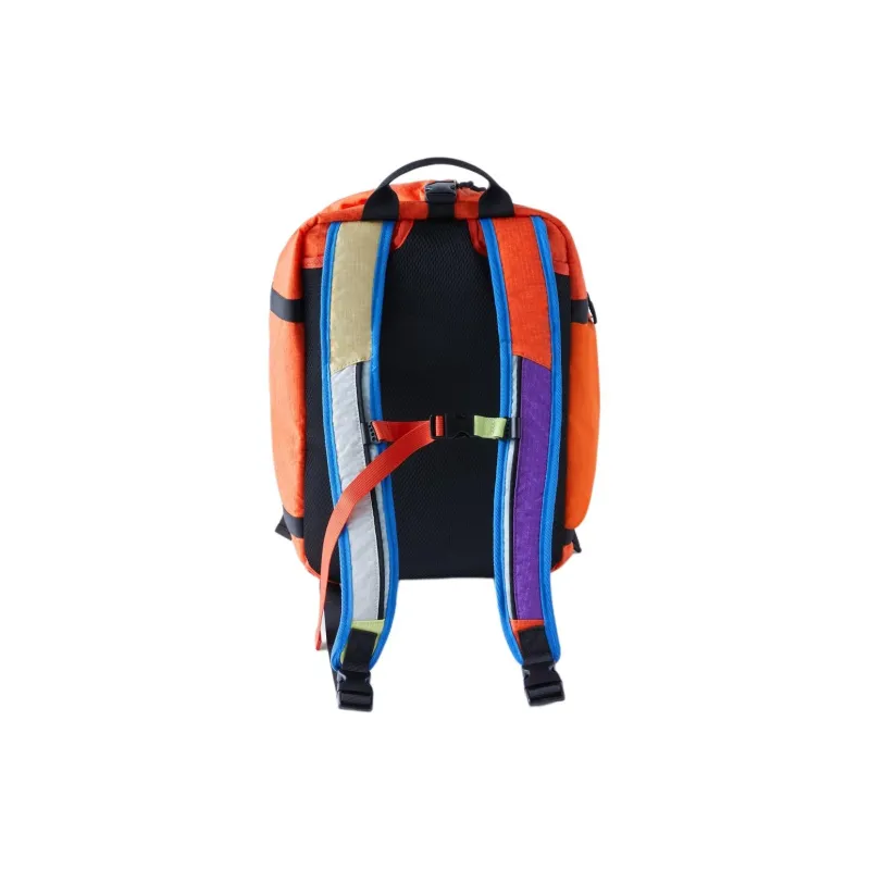 ZARA Polyamide Backpack Men's Orange-2