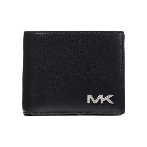 MICHAEL KORS Cow Leather Wallet Men's Black