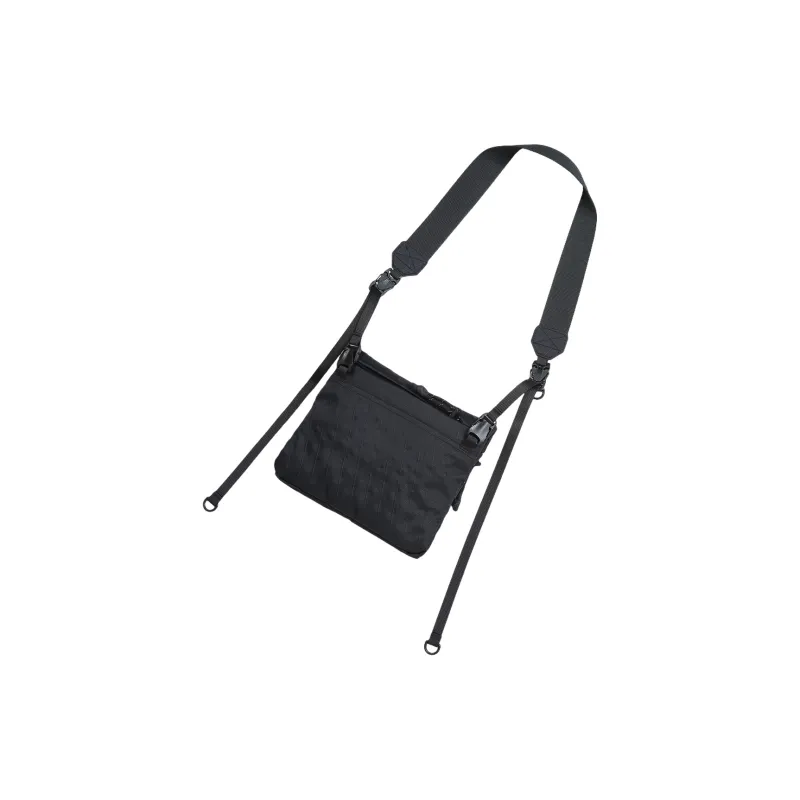 Guuka Fabric Crossbody Bag Men's Black-3