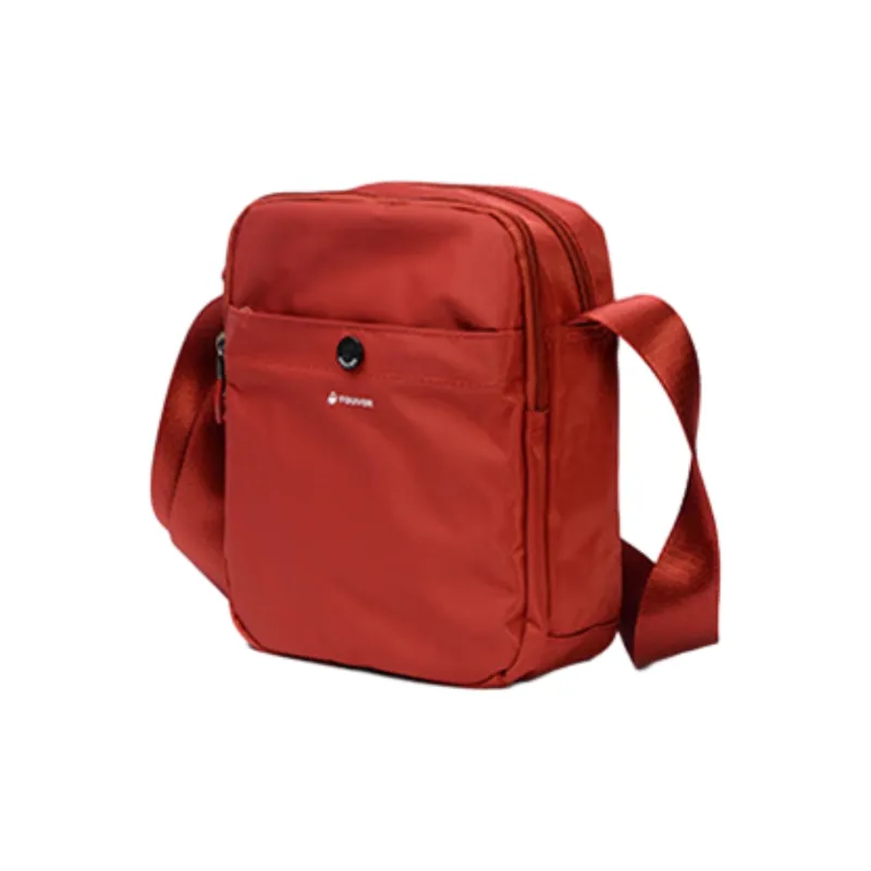 FOUVOR Oxford Crossbody Bag, Shoulder Bag Regular Women's Chestnut Red/Classic Black-1