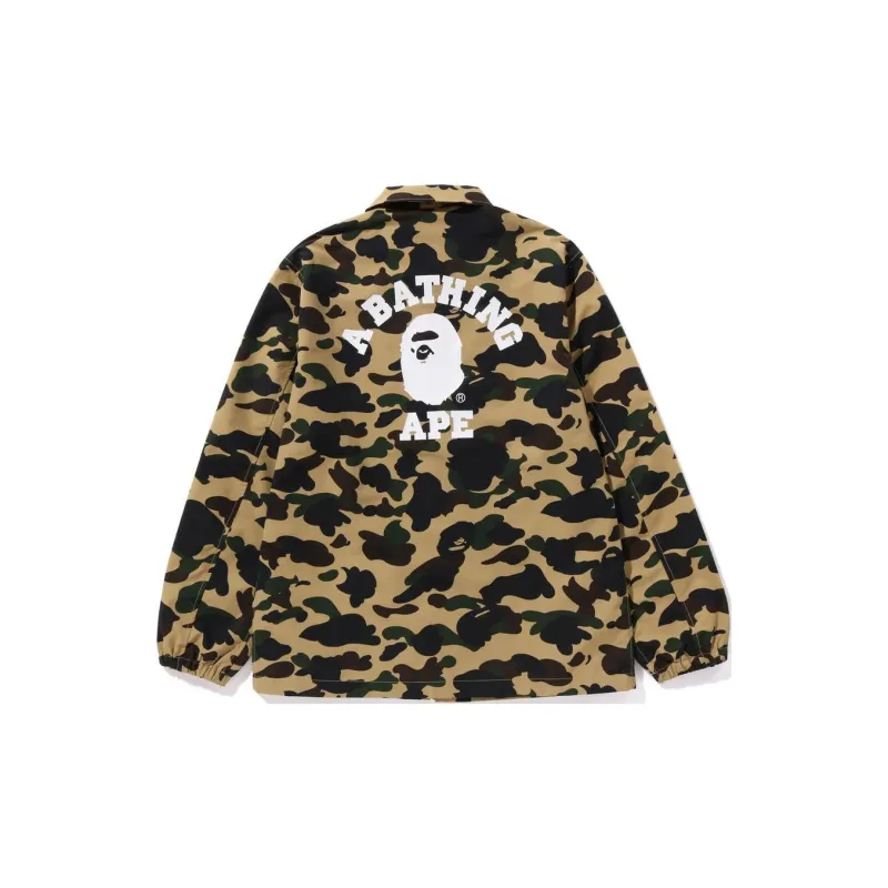 Bape 1st Camo Coach Jacket Jacket-4