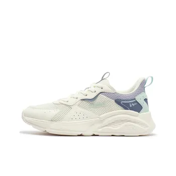 361° Light And Comfortable Anti Slip Wear Resistant Low Top Casual Shoes Women's White Blue
