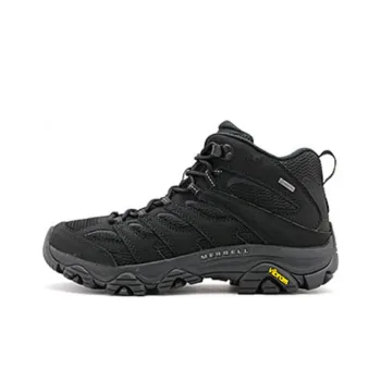 MERRELL MOAB 3 Synthetic Mid GORE TEX Cushioning Wear Resistant High Top Casual Shoes Men's Black