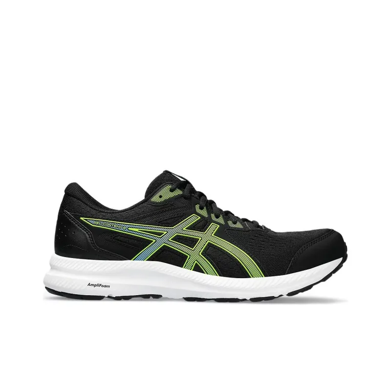Asics Gel Contend 8 Black Electric Lime-1