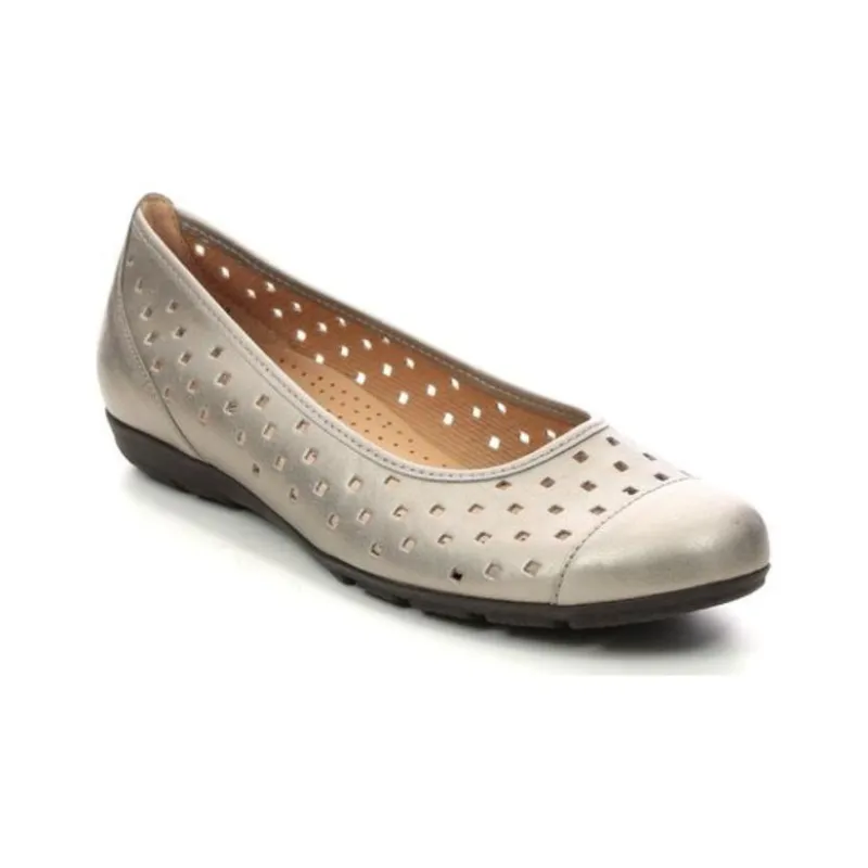 Gabor Casual Single Shoes Women's Gold-2