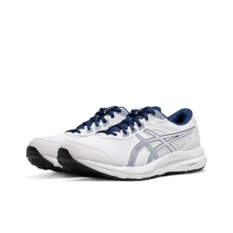 Asics Gel Contend 8 White Blue Expanse-1