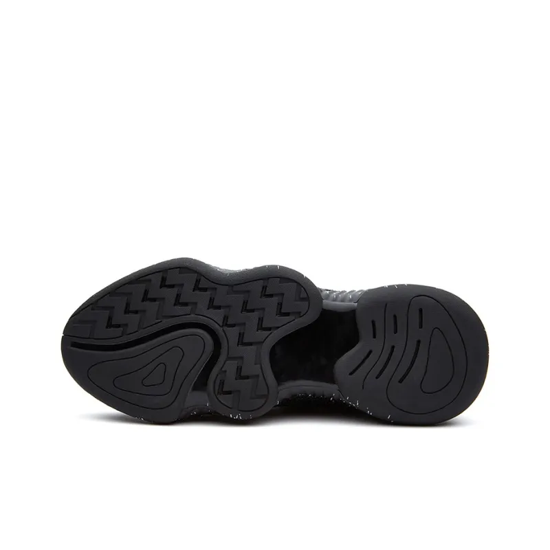 Jeep Cushioning Waterproof And Breathable Coverage Lightweight Reflective Rebound Low Top Running Shoes Men's Ice Black-4