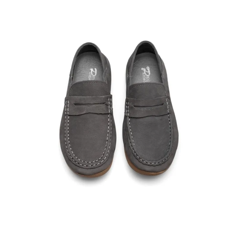 PARDASAUL Gommino Loafers Men Black/Gray/Brown-8