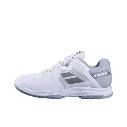 Babolat Tennis Shoes Women's Low-Top White/Silver