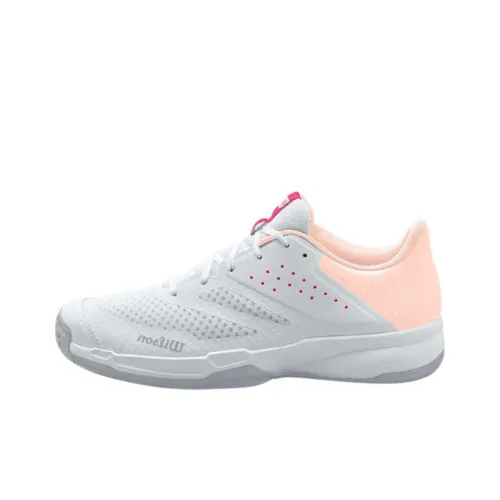 Wilson Kaos Stroke 2.0 Tennis Shoes Unisex Low-Top White/Gray/Pink