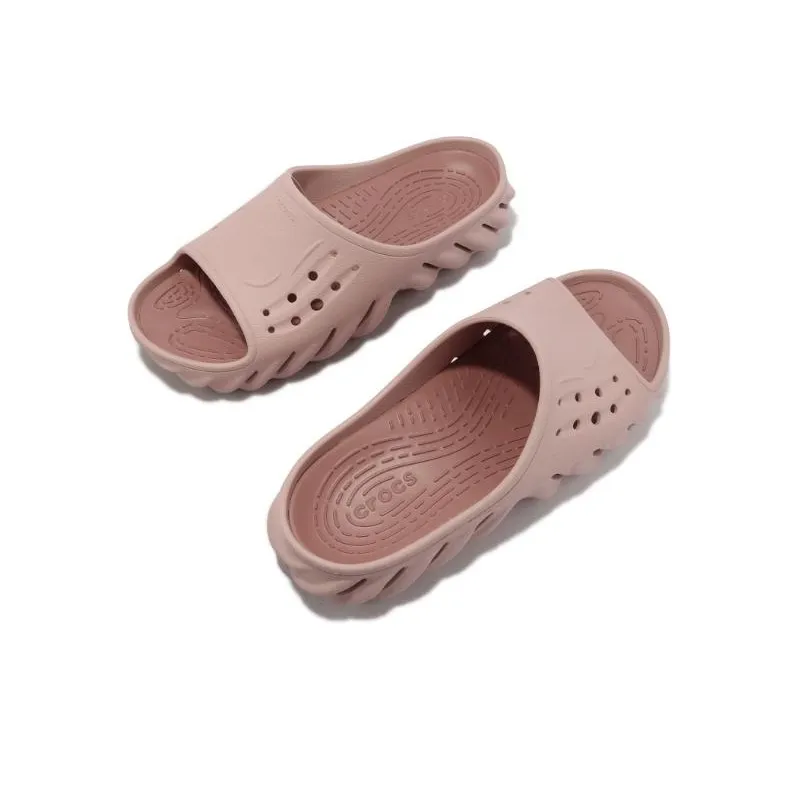 Crocs Echo Quiet Slide Slippers Unisex Pink-5
