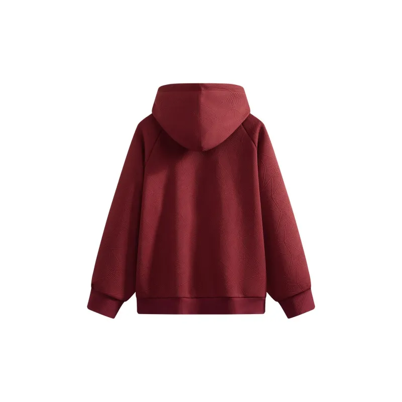 FAIRWHALE Jackets Coats Men's Dark Red-1