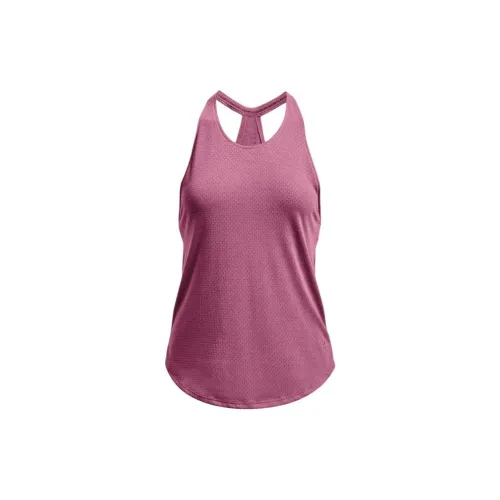 Under Armour Streaker Tank Tops Women's Pink