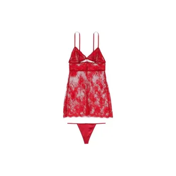 Victoria's Secret Pajama Set Women's Red