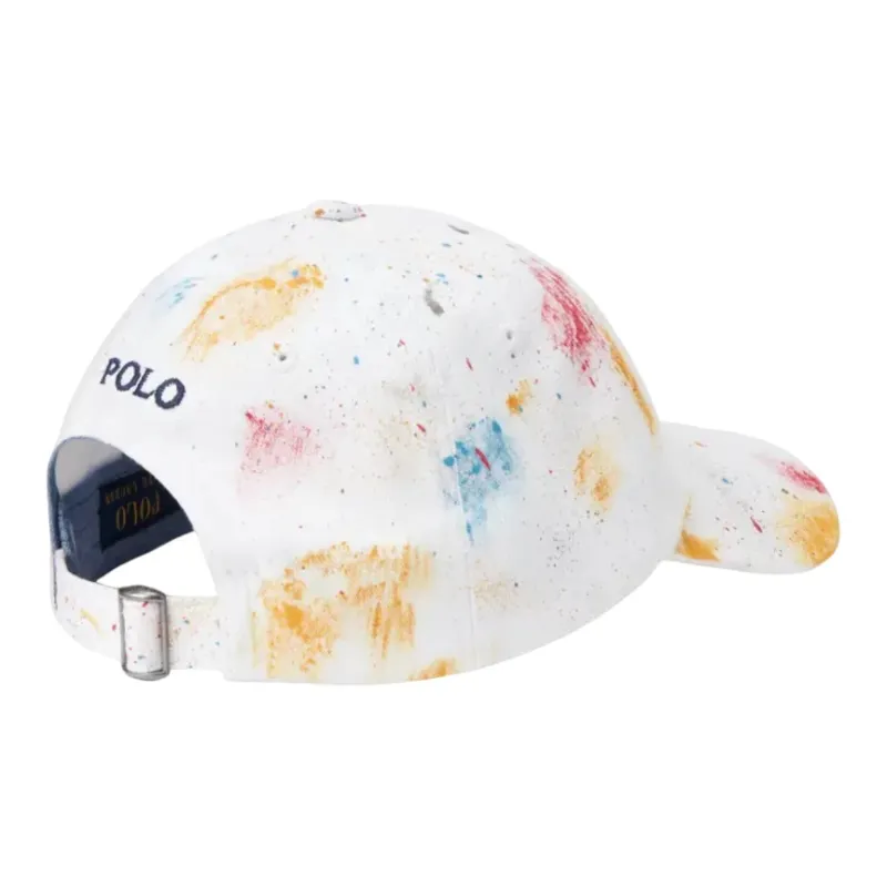 Polo Ralph Lauren Spray paint Effect Cotton Cap-1