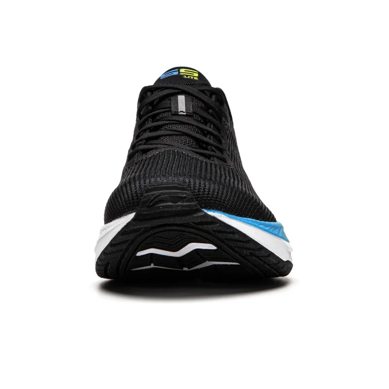 LiNing Wuyue 2.0 Shock Absorbers Slip Resistant, Abrasion Resistant, Breathable Low Top Running Shoes Men's Black-4