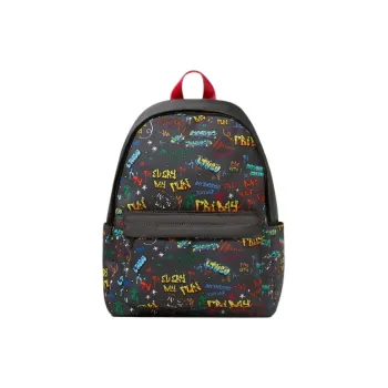 ZARA Polyester Backpack Men's Gray