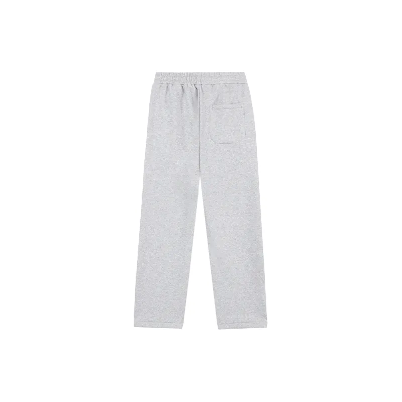 GXXX Straight Fit Knitted Fabric Casual Pants Unisex-1